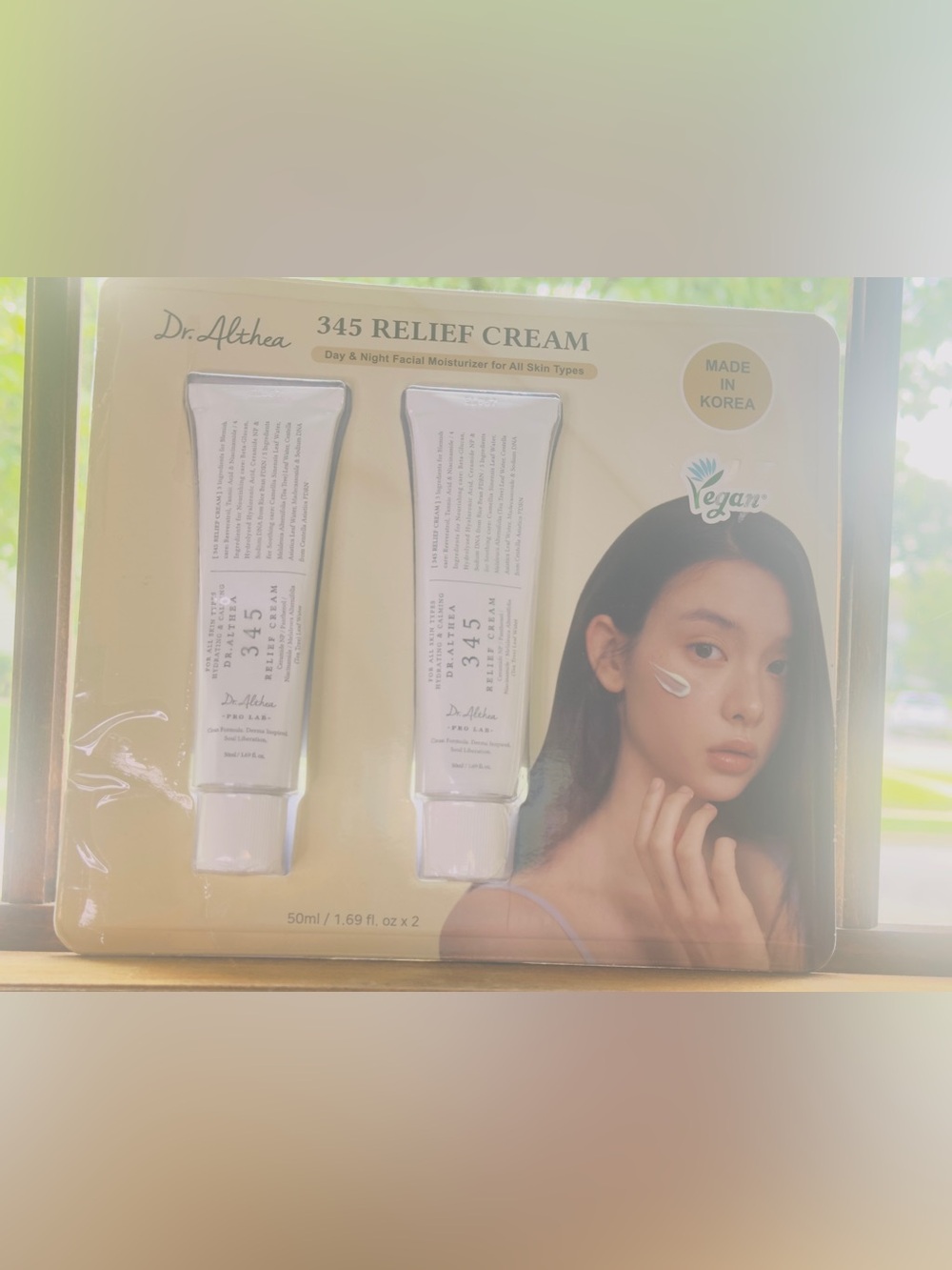 345 Relief Cream - White Daily Moisturizer (2 Pack)